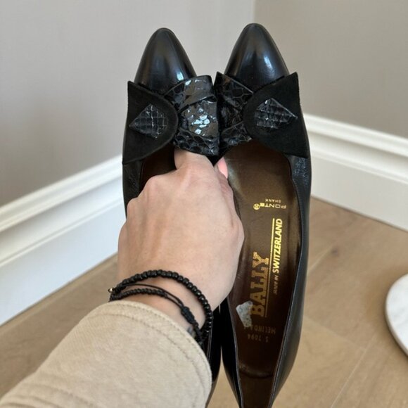 Vintage Bally of Switzerland “Melinda” Patent Leather Heels – Size 8.5 AAA - Picture 6 of 6